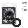 alpha ring by Calextotics Cockring Alpha Black 25mm